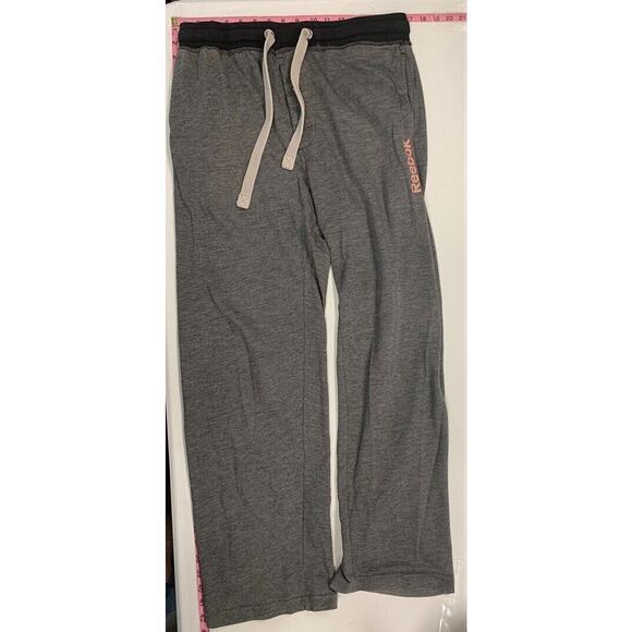 Reebok Gray Sleepwear Pants With Drawstring Waist For M - Picture 5 of 5